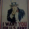 metal uncle sam sign