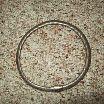 Sterling Omega Necklace/Chocker