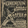 Rick Griffin Frankenstein Dracula Flyer very rare