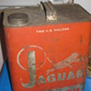 Jaguar motor oil can by lifetime company NY NY