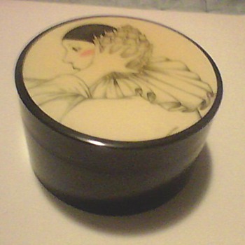 VINTAGE POWDER BOX - Accessories