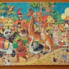 Wooden puzzle, Victory parade