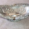 Victorian silverplate basket