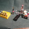 more little Coca Cola bottles