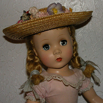 Madame Alexander hard plastic Polly Pigtails Maggie face