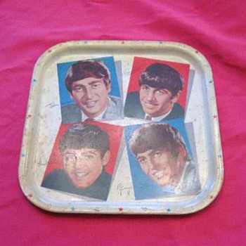 Beatles Tin Tray - Music
