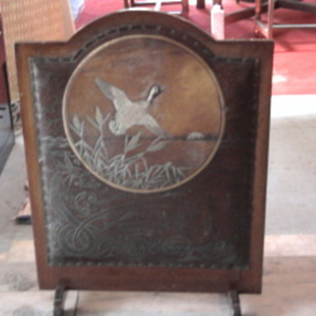 Antique Firescreen - Tools and Hardware