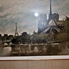 VINTAGE SIGNED LIMED EDITION PRINT - TITLE: " PARIS "