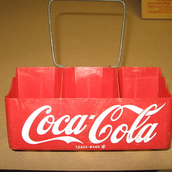 1950's Plastic Coca-Cola Carrier - Coca-Cola