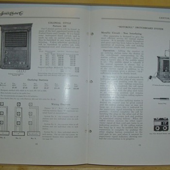 Samson Electric Co. Bulletin  - Telephones