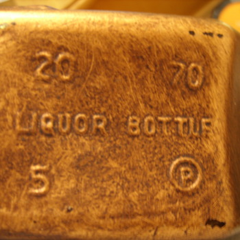 My Old Glass Cannon Liquor Bottle. (need any info) - Bottles