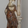 Alabaster and marble lamp