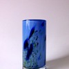 Randsfjord Glassverk Blue Vase by Benny Motzfeldt or Torbjørn Torgersen