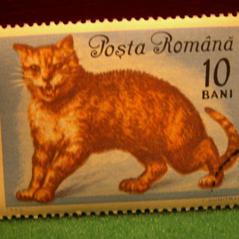 Vintage 10 Bani Posta Romana Stamp ~ Romania - Stamps