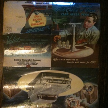 1953 Chevy Truck Ad, Poster & Mailer - Advertising