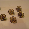 Glass buttons