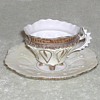 Fancy demitasse cup & saucer