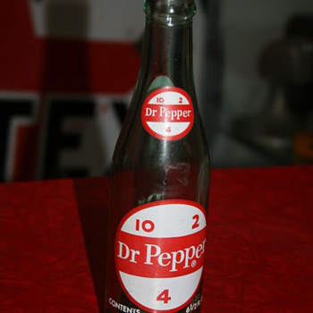 dr pepper bottle