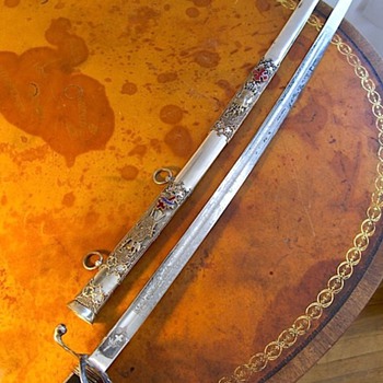 Knights Templar Sword - 1902 Model - Fraternal - Pettibone - Germany