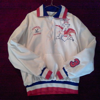 Vintage Budweiser Anheuser-Busch National Softball Champions Player Jacket - Breweriana