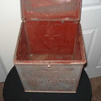 Early Emergency Medical Service History "Ambulance Box"