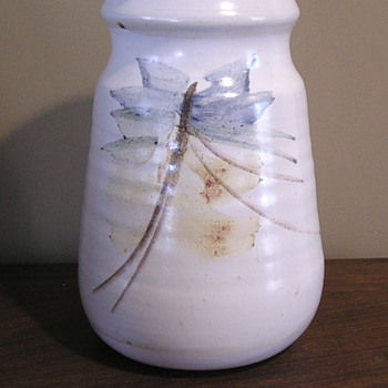 Scottish Studio pottery vase by Barbara Davidson