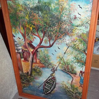 Help identify this painting... - Folk Art