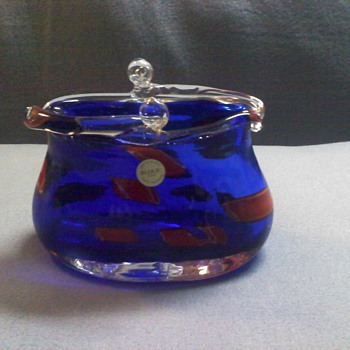 CRYSTAL PURSE - Art Glass