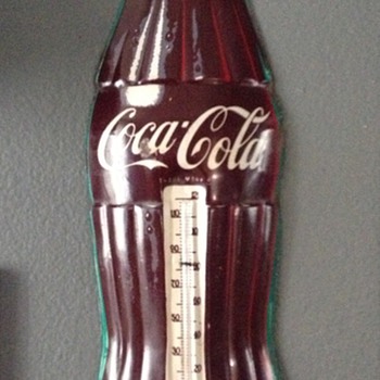 My coca cola thermometer - Coca-Cola