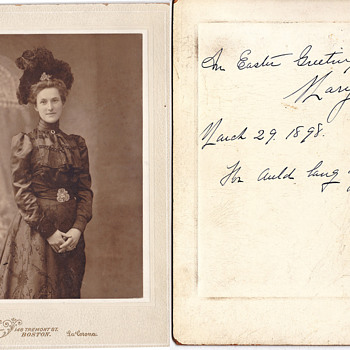 Clipper ship list from Melbourne Australia 1889 with realitives - Photographs