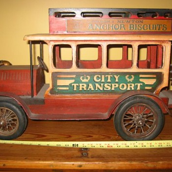 Double Decker Bus and Fire Truck- large and heavy