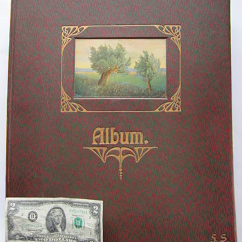 First Jugendstil Postcard Album - Postcards