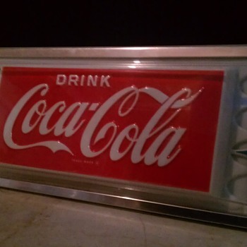 Original Coca-Cola Vending Signage - Coca-Cola