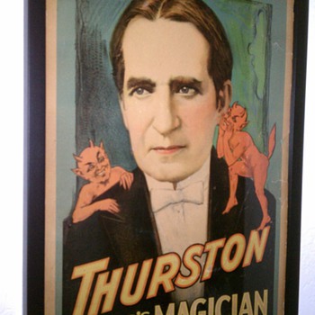 Rare Original Thurston Window Card - Posters and Prints