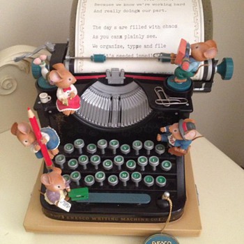 Enesco "Take this Job and Love it" Music Box - Music