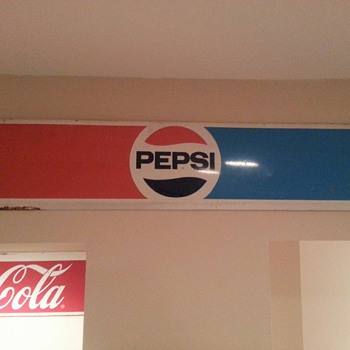 Pepsi sign