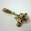 Vintage Silver Baby Rattle / Whistle 