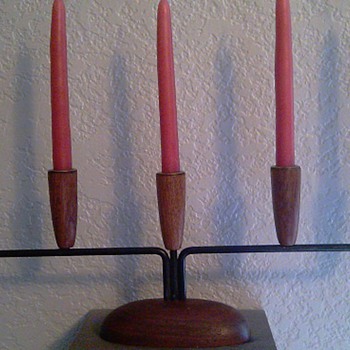 Danish Modern Candle Holder
