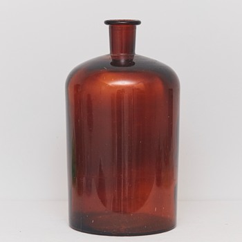 Large Bottle/Container (Holmegaards Glassworks, Denmark), Early 20th Century - Bottles