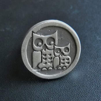  VINTAGE  GEORG JENSEN  OWL RING & PENDANT - Fine Jewelry