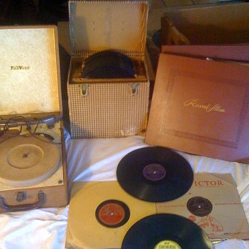 Dean Benedetti collection of Charlie Parker jazz records from 1940s 