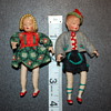 Bavarian miniature dolls
