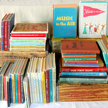 Vintage School Music Books