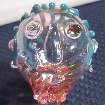Glass Figurine Head, stirer