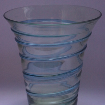 Whitefriars Spiral Vase - Art Glass