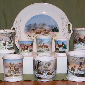 Deer in Winter RS Prussia pieces