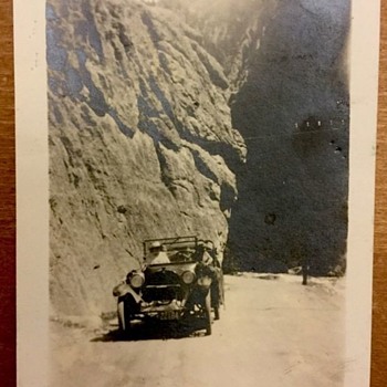 What Kind Of Car Is This--Looks Like Scene between AZ and San Diego. - Photographs