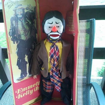 Emmett Kelly Jr. Ventriloquist Doll @ 1978 - Dolls