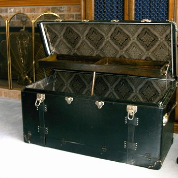 antique car trunk - Furniture