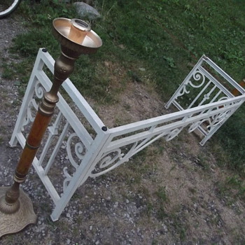 CASKET STAND 1950's ?
